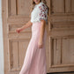 Clarise Pink Premium Knit Maxi Skirt Skirts Inherit - SOP
