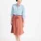 Classic Chambray Button Up - FINAL SALE Tops