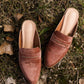 Classic Copper Backless Loafer - FINAL SALE Shoes