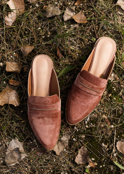 Classic Copper Backless Loafer - FINAL SALE Shoes