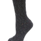 Classic Crew Length Socks Accessories MirMaru Charcoal
