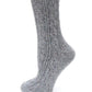 Classic Crew Length Socks Accessories MirMaru Gray