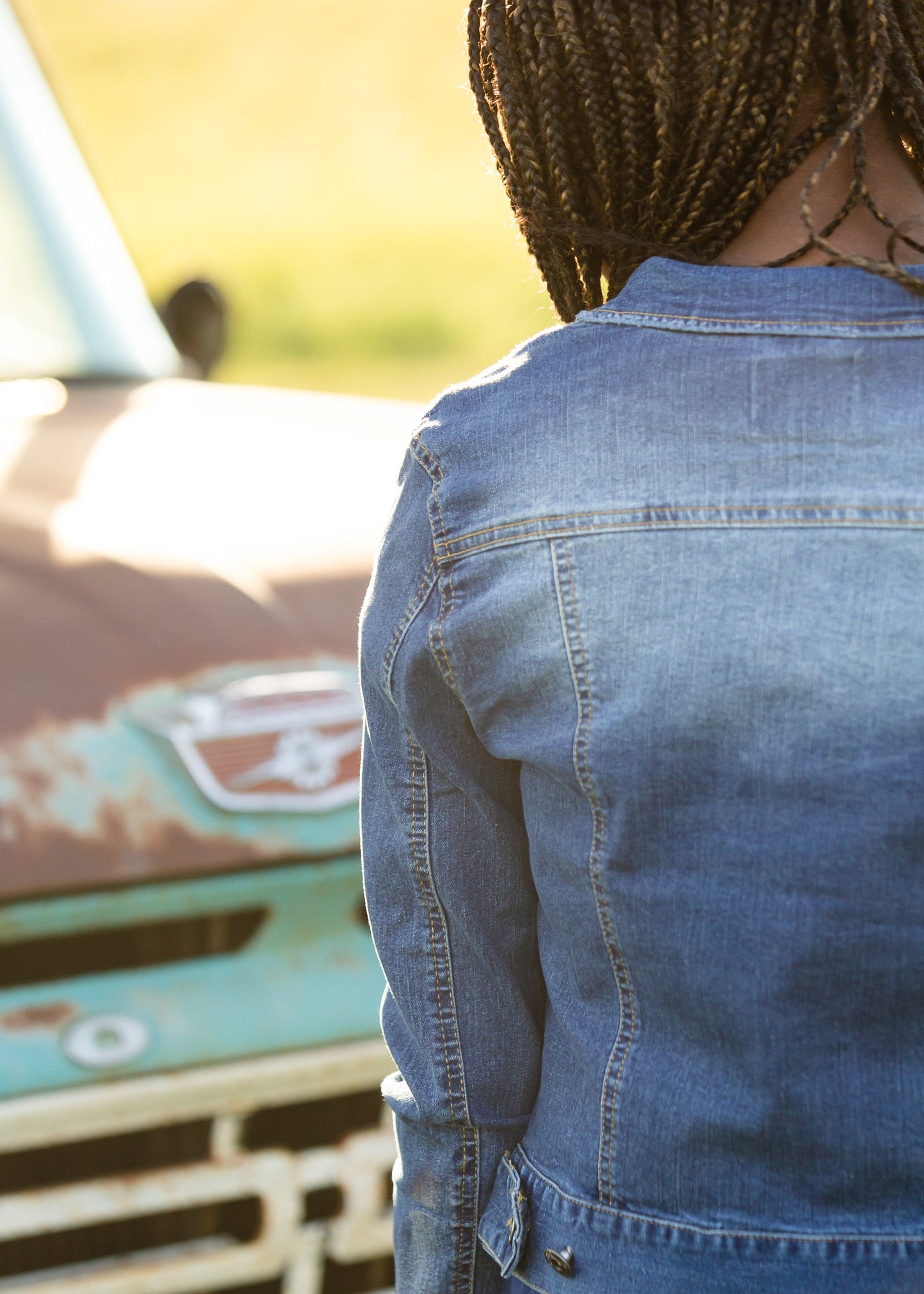 Classic Cut Denim Jean Jacket - FINAL SALE Tops