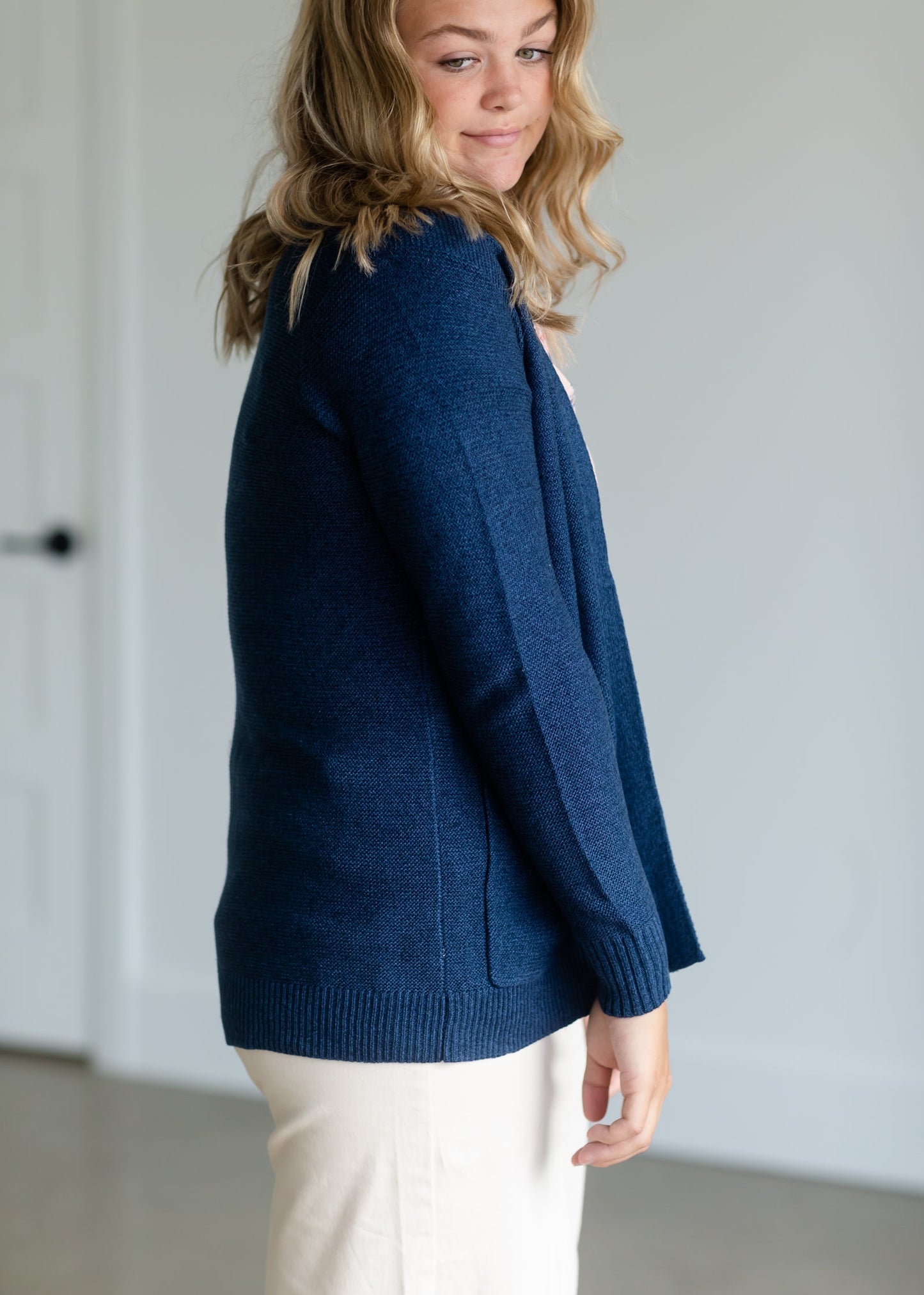 Classic Long Sleeve Cardigan - FINAL SALE Tops