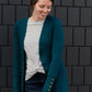 Classic Snap Button Cardigan - FINAL SALE Layering Essentials Teal / XS