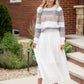 Classic White Cotton Maxi Skirt - FINAL SALE Skirts