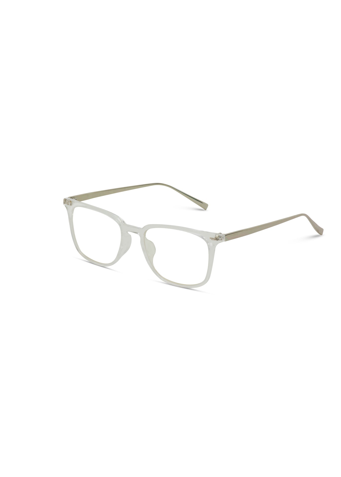 Clear Rectangle Blue Light Glasses Accessories