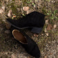 Closed Toe Suede Bootie - FINAL SALE Shoes
