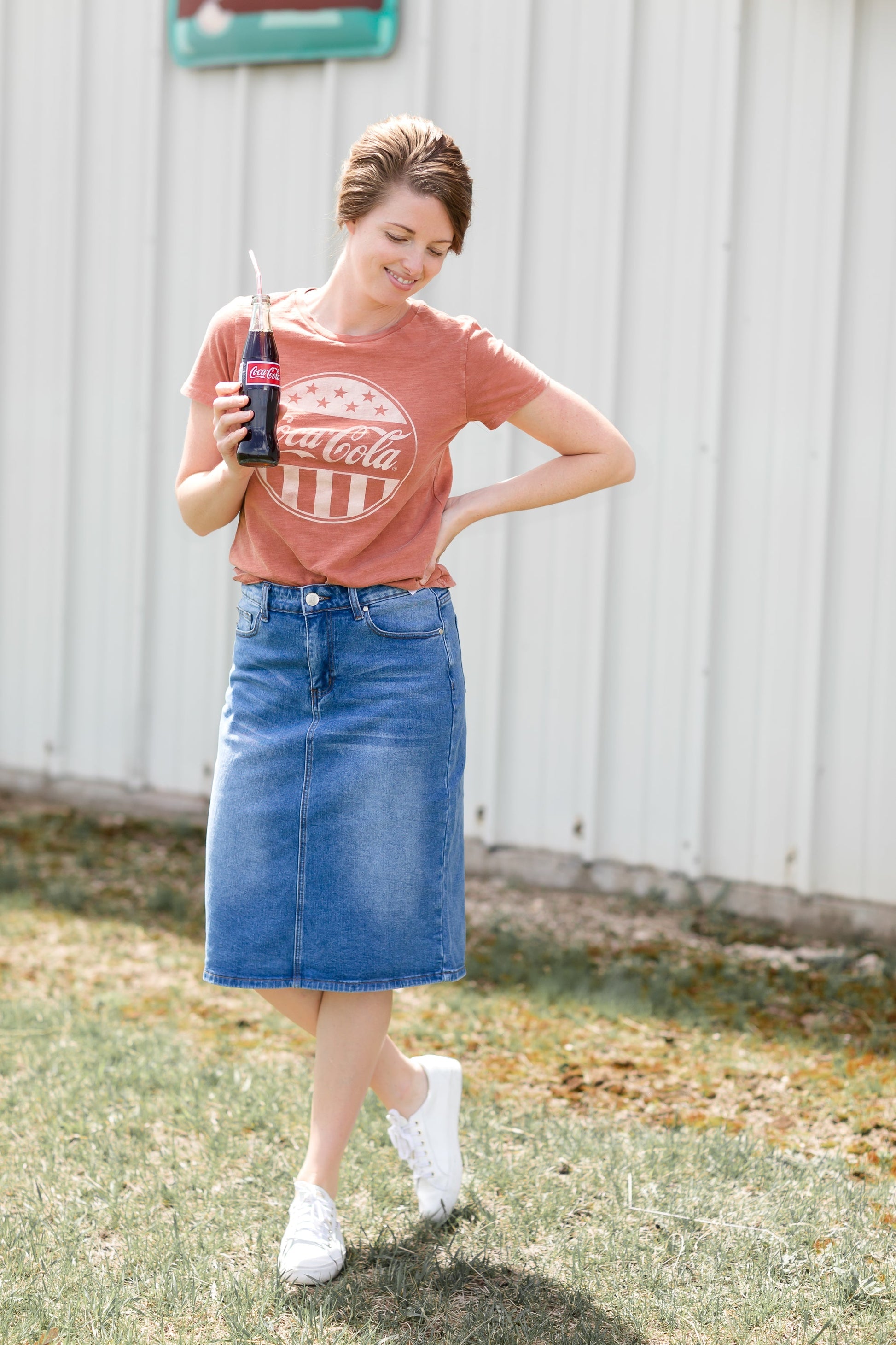 Coca-Cola Vintage Graphic Tee Tops