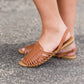 Cognac Fisherman Ballerina Sandal Shoes
