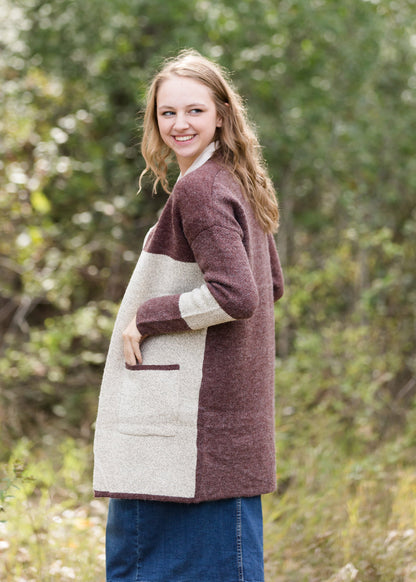 Color Block Chunky Cardigan - FINAL SALE Layering Essentials