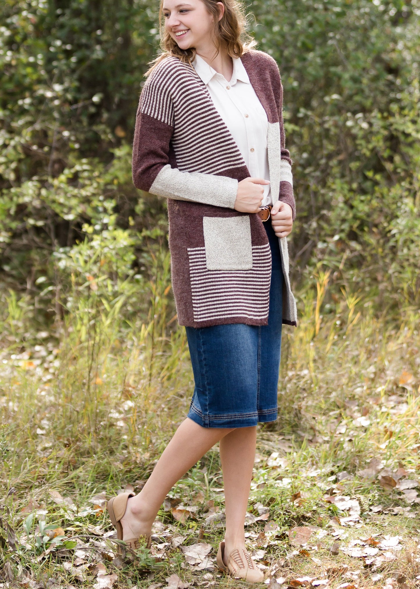 Color Block Chunky Cardigan - FINAL SALE Layering Essentials