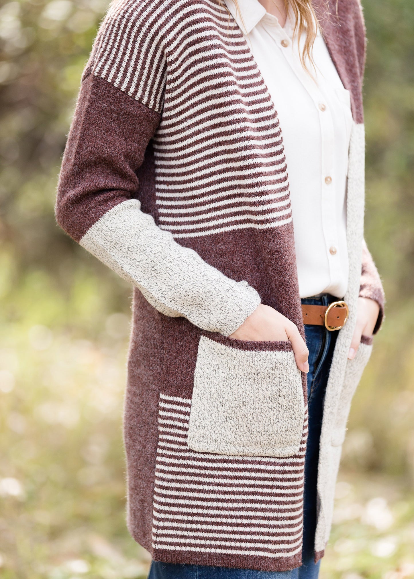 Color Block Chunky Cardigan - FINAL SALE Layering Essentials