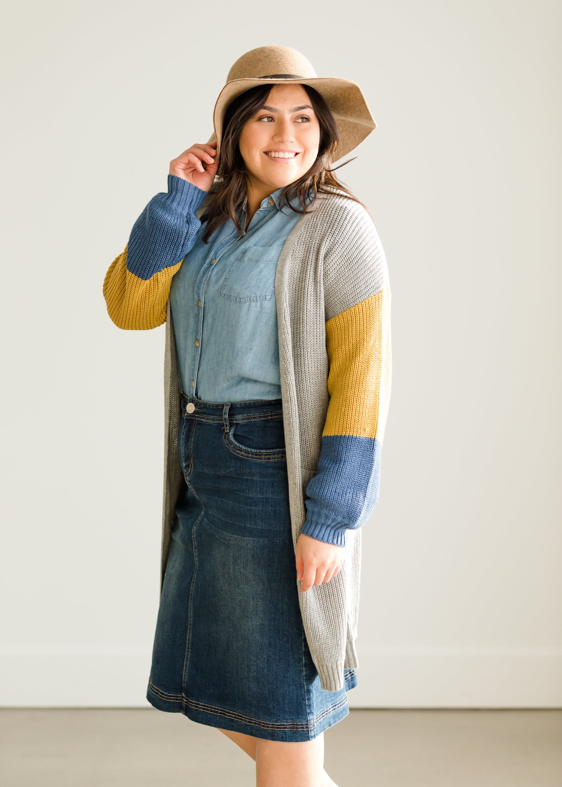 Color Block Duster Cardigan - FINAL SALE Layering Essentials