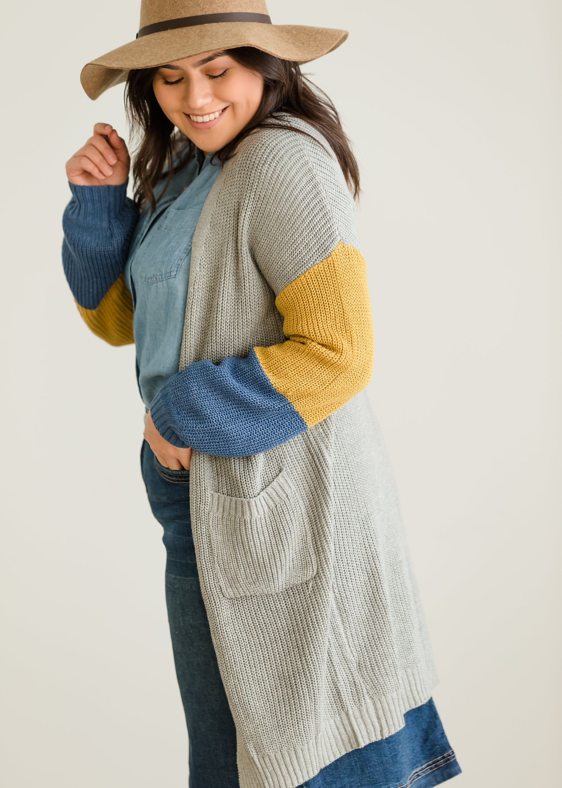 Color Block Duster Cardigan - FINAL SALE Layering Essentials