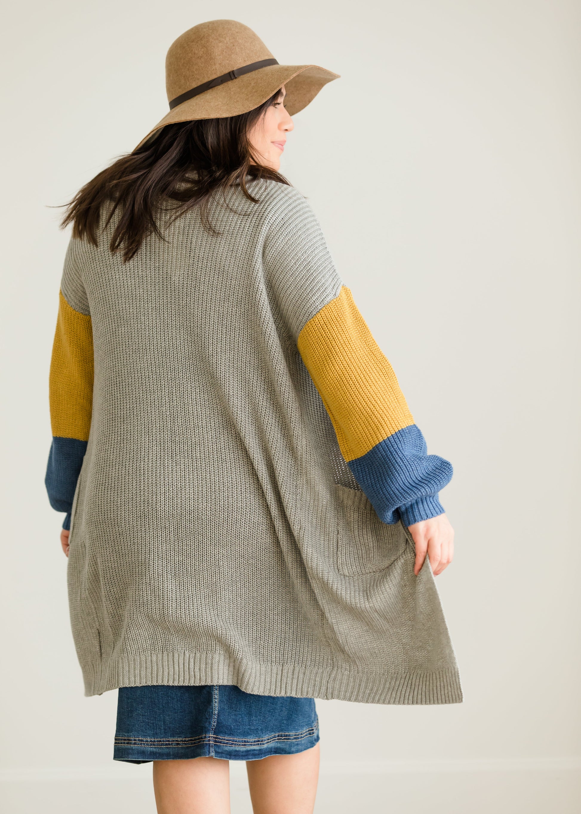 Color Block Duster Cardigan - FINAL SALE Layering Essentials