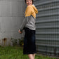 Color Block French Terry Hooded Sweatshirt - FINAL SALE Tops