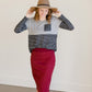 Colorblock Long Sleeve Striped Top - FINAL SALE Tops