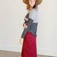 Colorblock Long Sleeve Striped Top - FINAL SALE Tops