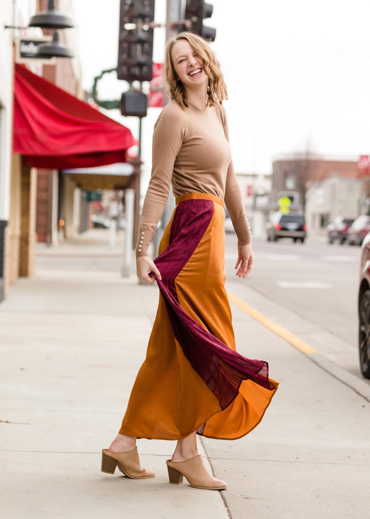 Colorblock Maxi Skirt - FINAL SALE Skirts