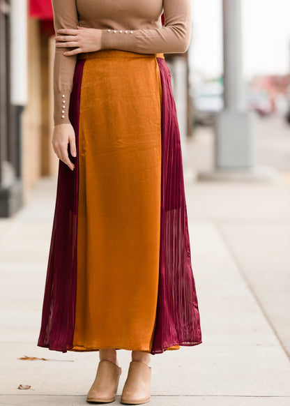 Colorblock Maxi Skirt - FINAL SALE Skirts