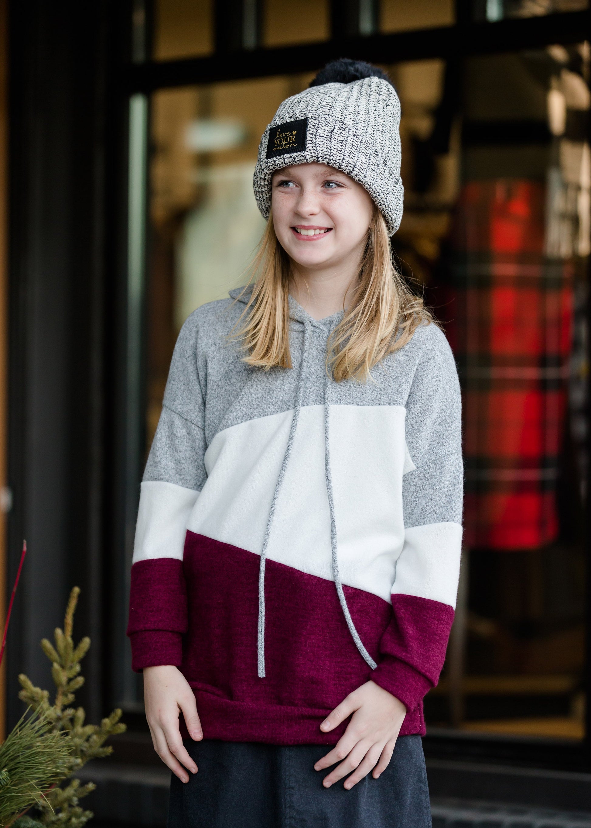 Colorblock Striped Hoodie - FINAL SALE Layering Essentials
