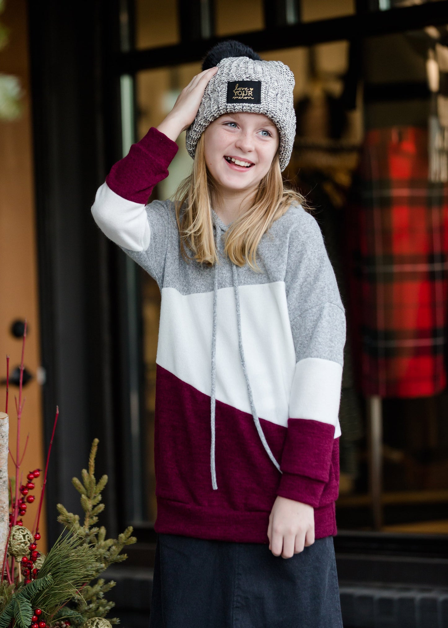 Colorblock Striped Hoodie - FINAL SALE Layering Essentials