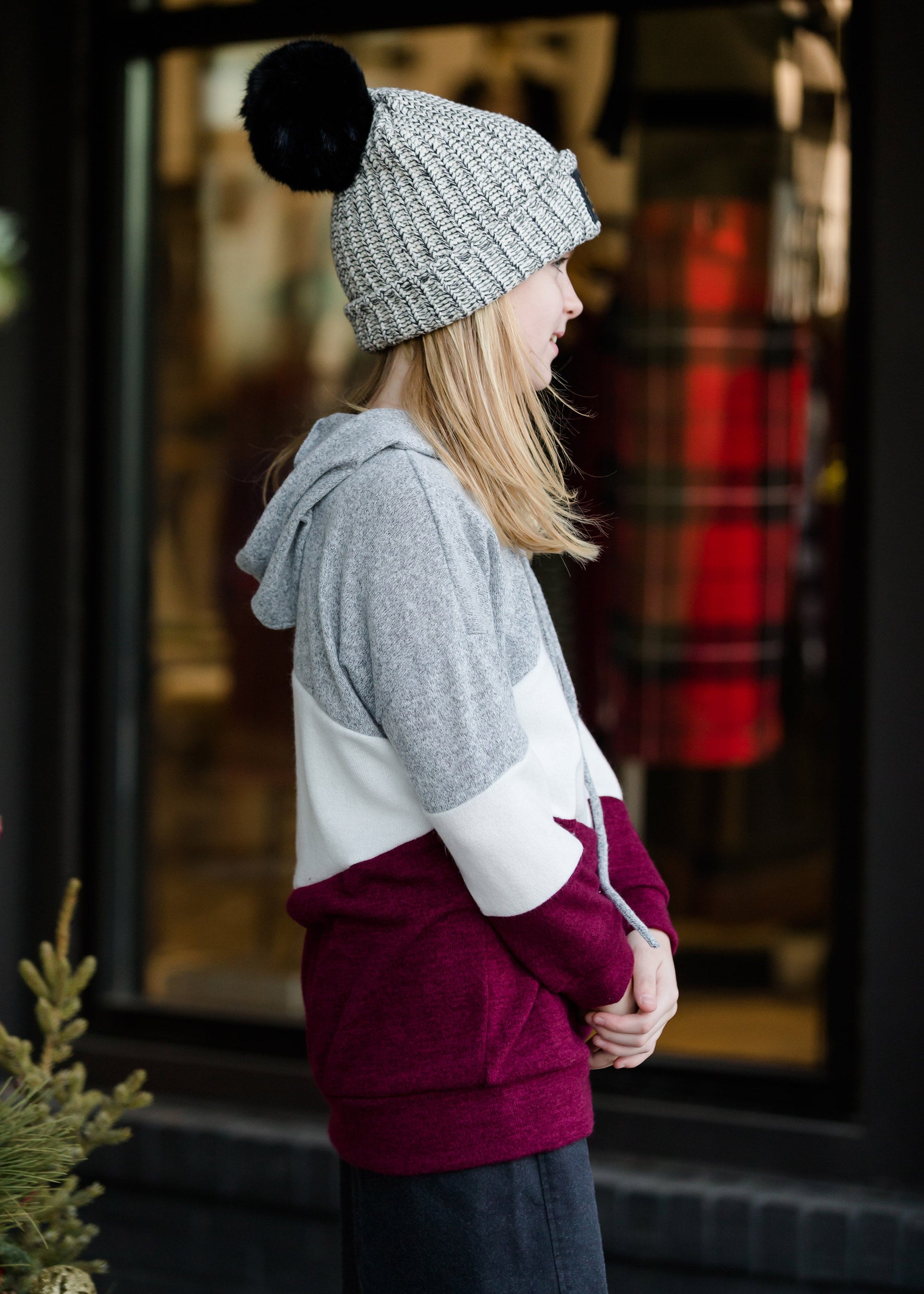 Colorblock Striped Hoodie - FINAL SALE Layering Essentials
