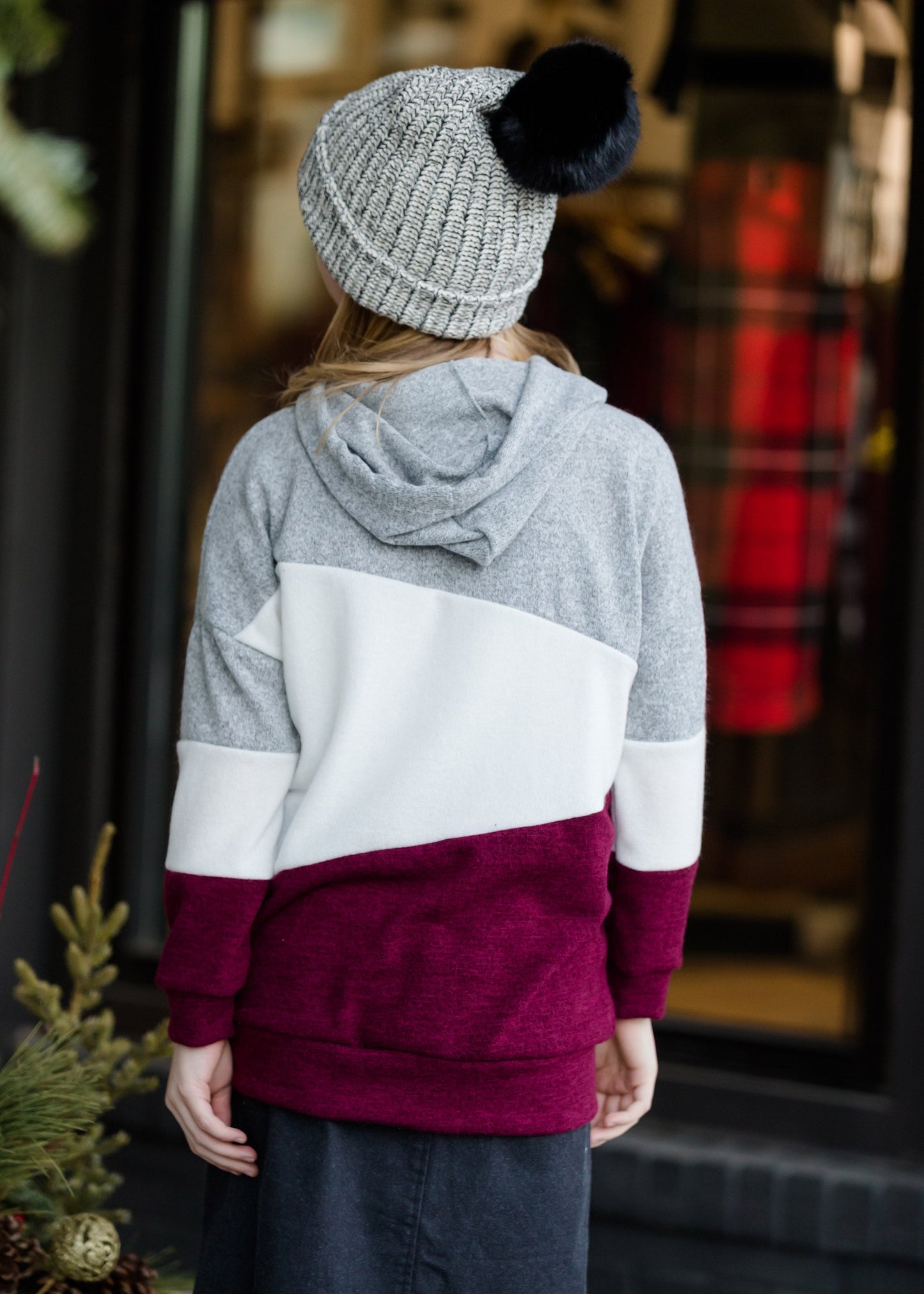 Colorblock Striped Hoodie - FINAL SALE Layering Essentials