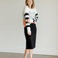 Colorblock Striped Knit Sweater-FINAL SALE Tops