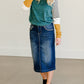 Colorblock Striped Raglan Top - FINAL SALE Tops