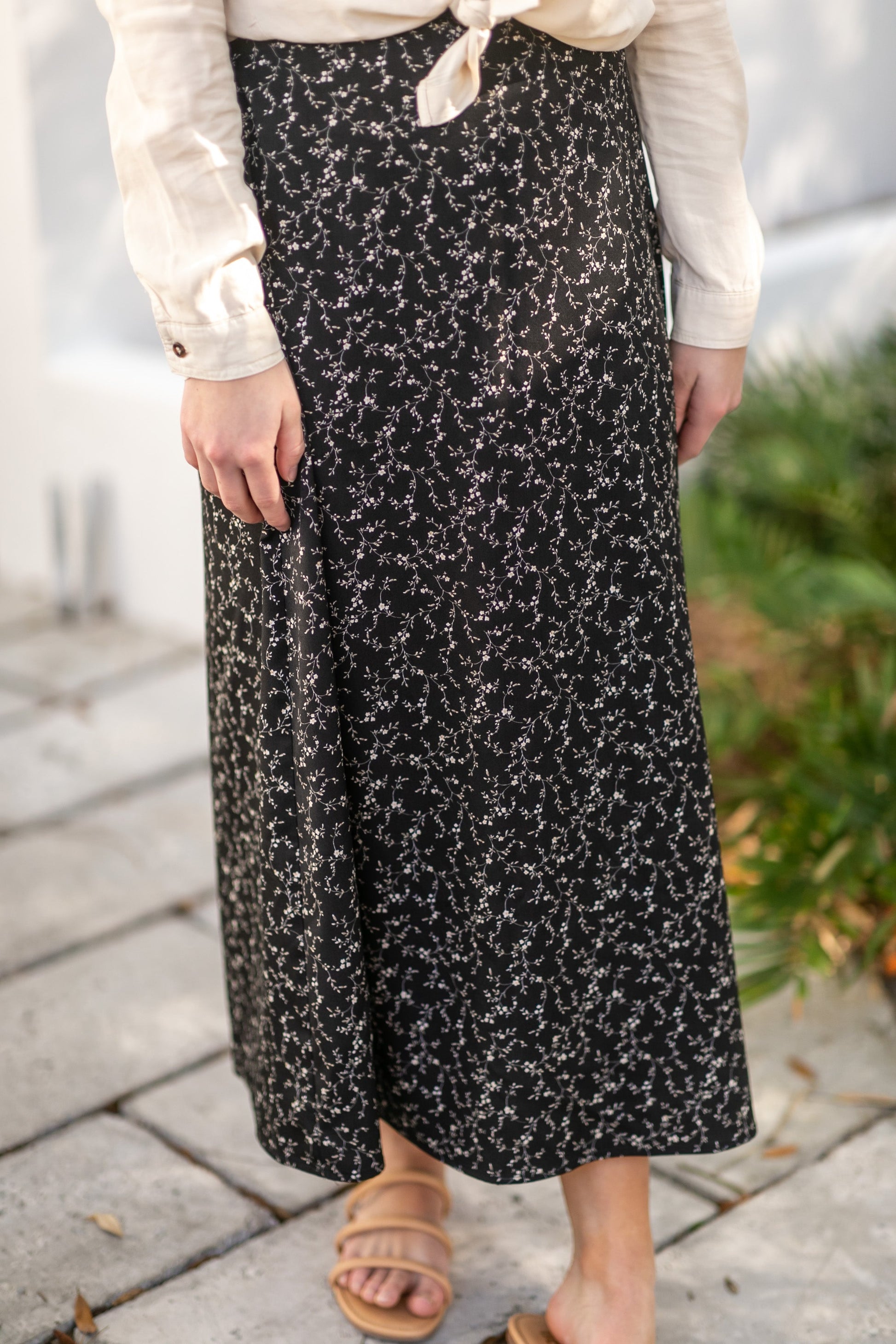 Coming Soon! Braylyn Floral Midi Skirt Skirts