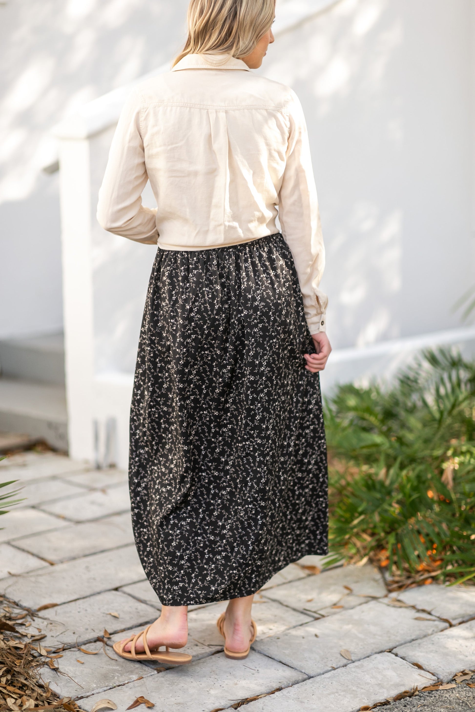 Coming Soon! Braylyn Floral Midi Skirt Skirts