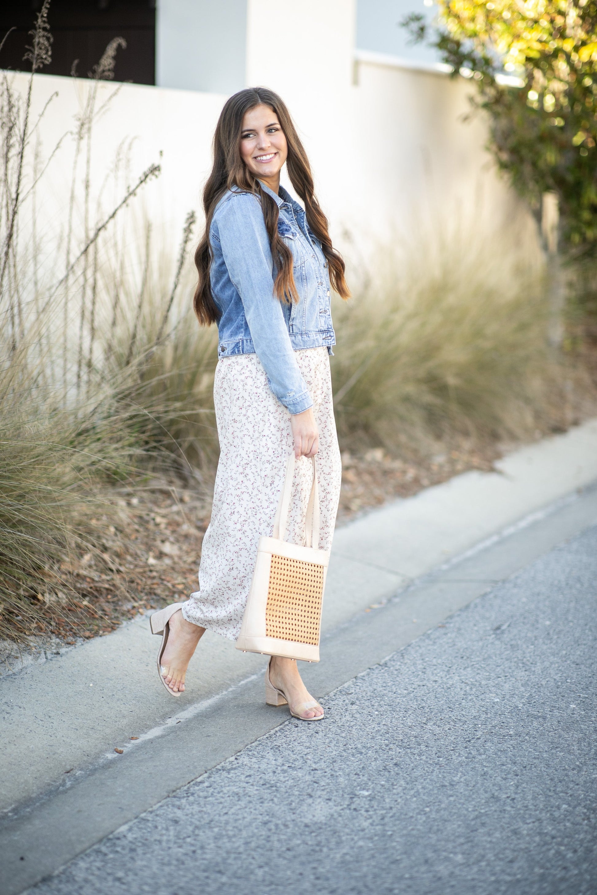 Coming Soon! Braylyn Floral Midi Skirt Skirts