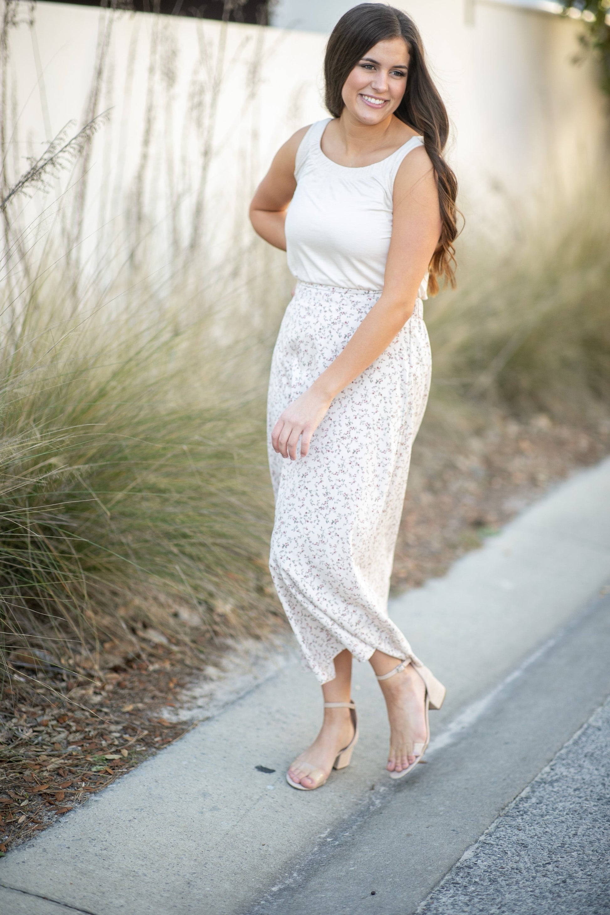 Coming Soon! Braylyn Floral Midi Skirt Skirts