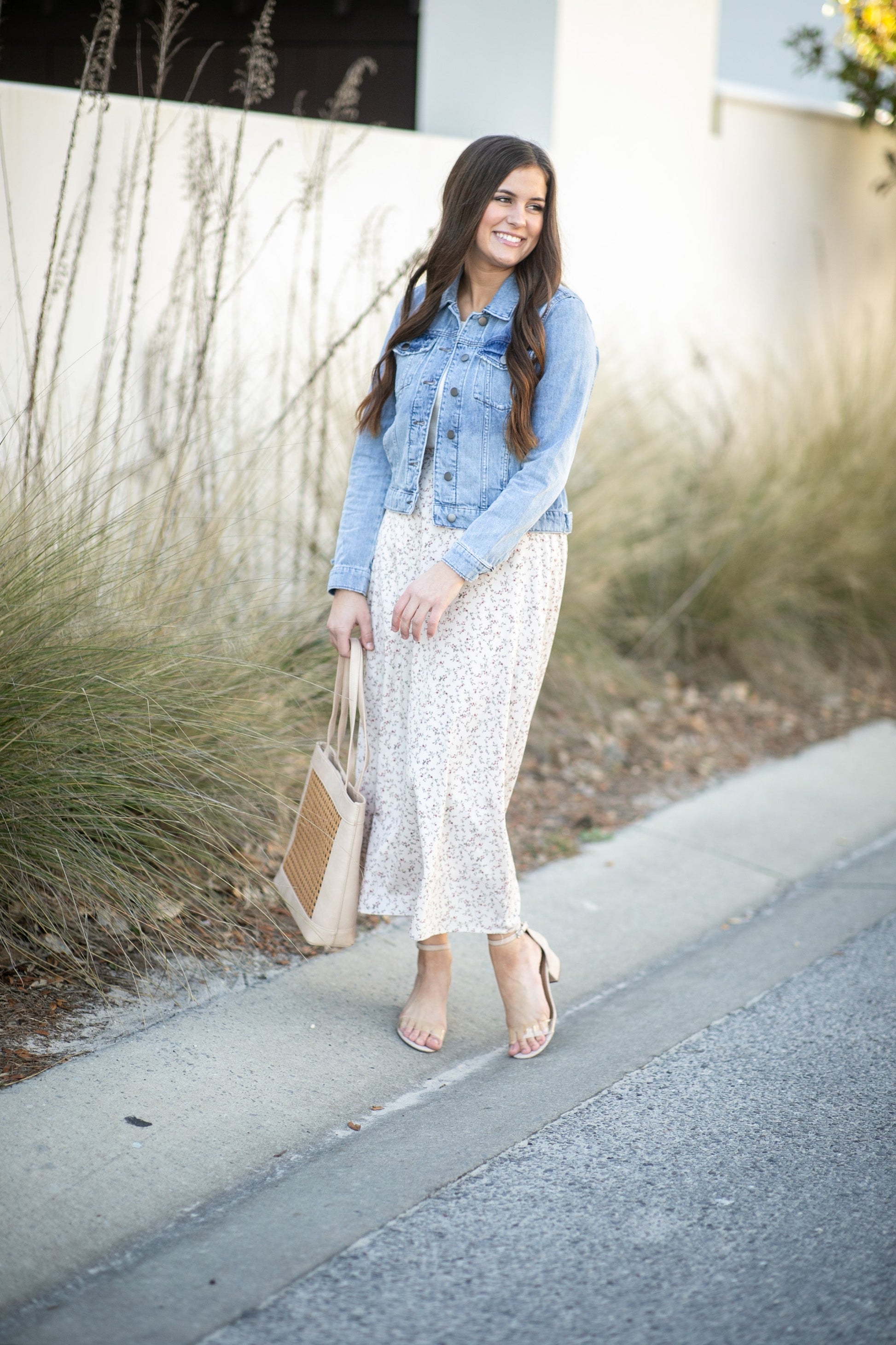 Coming Soon! Braylyn Floral Midi Skirt Skirts