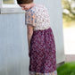 Contrast Multi Floral Midi Dress - FINAL SALE Dresses