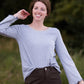 Contrast Tie Back Top
