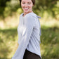 Contrast Tie Back Top