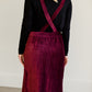 Corduroy Overall Midi Dress - FINAL SALE Dresses