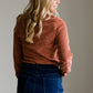 Corduroy Roll Sleeve Top - FINAL SALE Tops