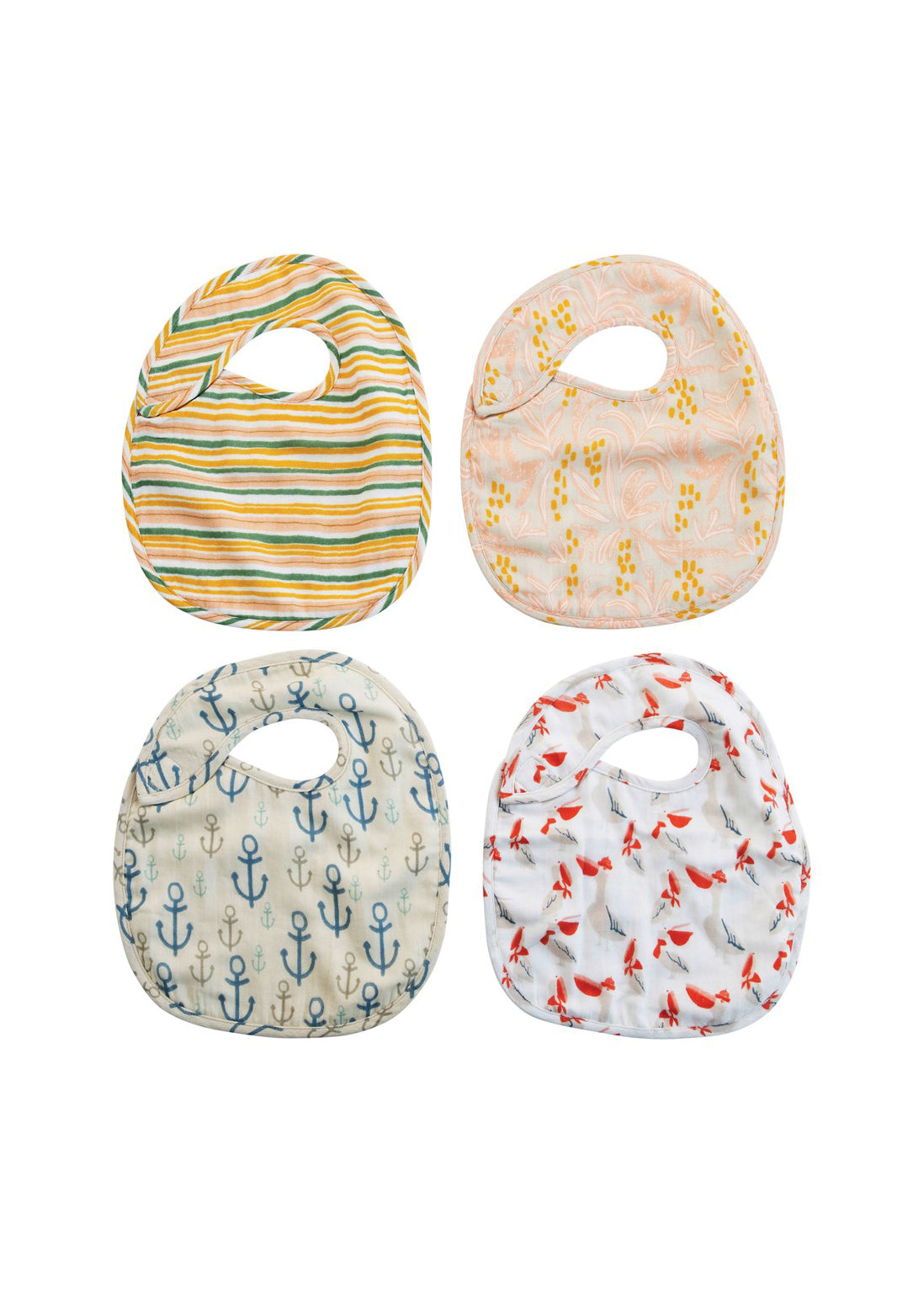 Cotton Printed Baby Bib - FINAL SALE Home & Lifestyle Stripes
