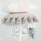 Cotton Throw Pillow With Tassels Home & Lifestyle