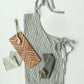 Cotton Woven Kitchen Apron Home & Lifestyle Creative Co-op