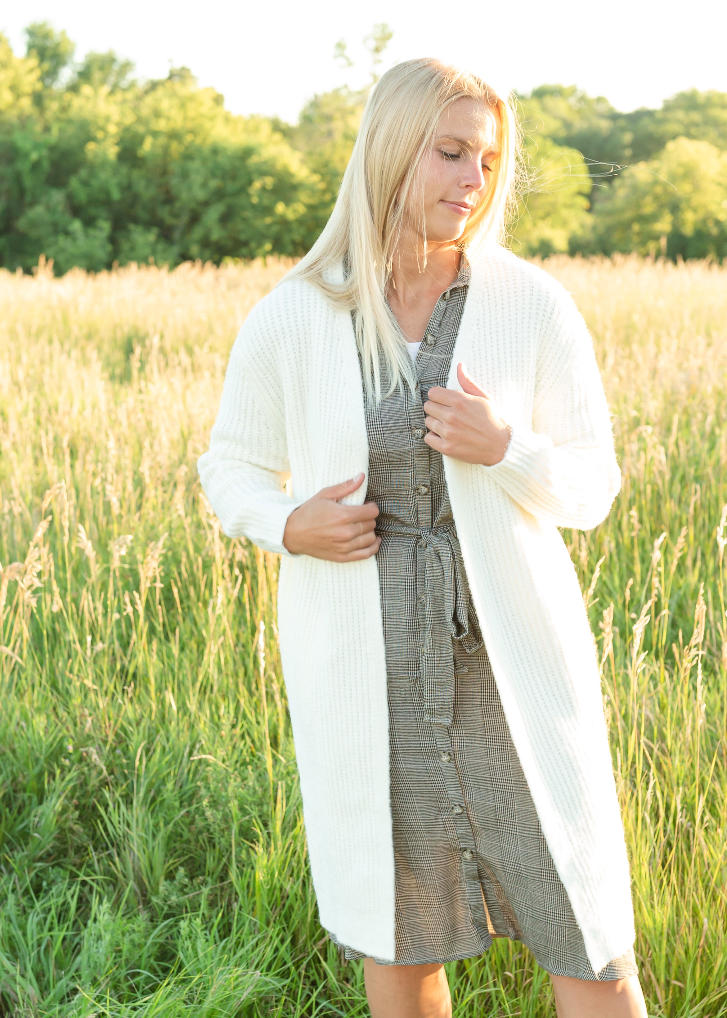 Cozy Knit Duster Cardigan