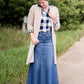 cozy sherpa long duster cardigan in taupe