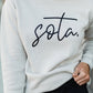 Cream Sota Crewneck Sweatshirt - FINAL SALE Tops