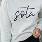 Cream Sota Crewneck Sweatshirt - FINAL SALE Tops