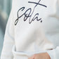 Cream Sota Crewneck Sweatshirt - FINAL SALE Tops