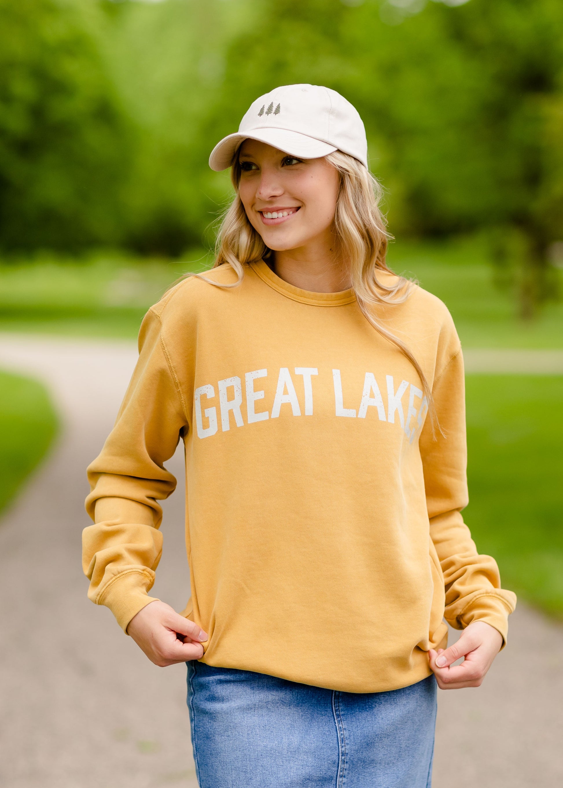 Crewneck Great Lakes Sweatshirt Tops